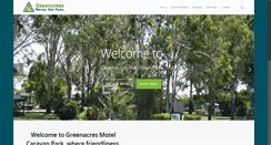 Desktop Screenshot of greenacresvanpark.com.au
